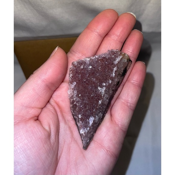 🌸✨NEW Modern Alchemy Creative Pinkish Purple Druzy Crystal - Picture 5 of 14